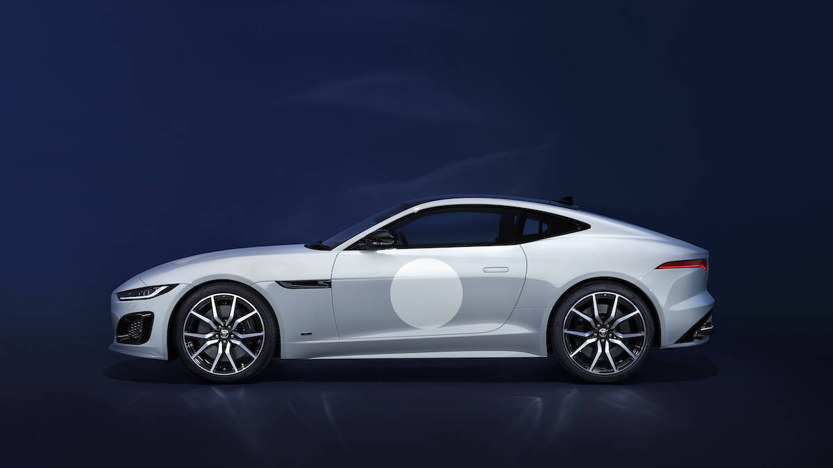 F-TYPE ZP EDITION coupe side view