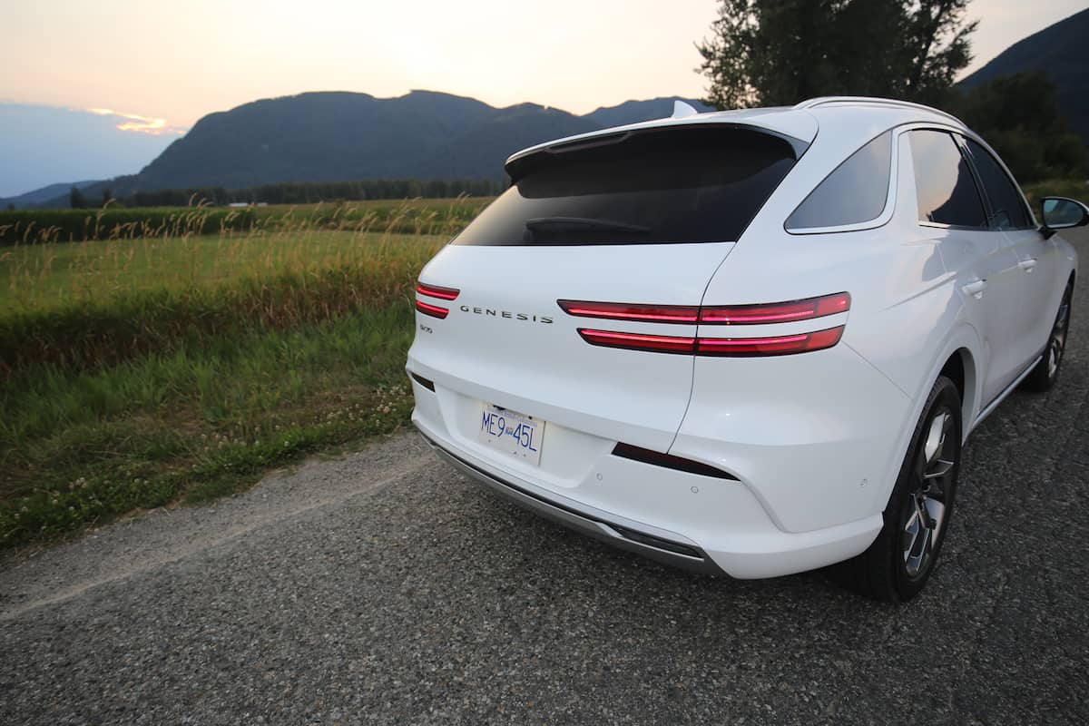 2023 Genesis Electrified GV70 Prestige AWD rear design