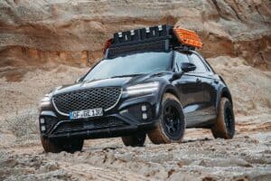 Genesis GV70 Project Overland front view