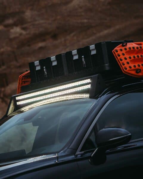 Genesis GV70 Project Overland piaa lights