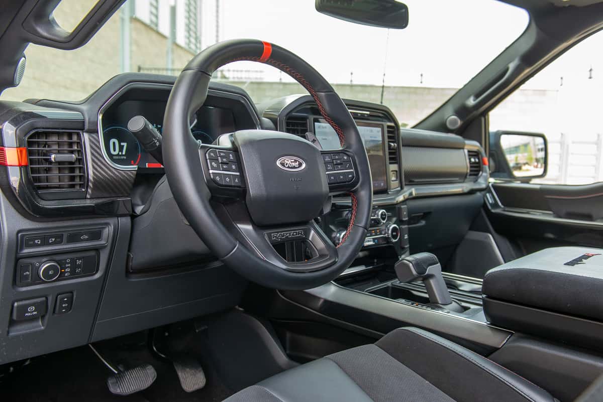 2023 Ford F-150 Raptor R interior front cabin