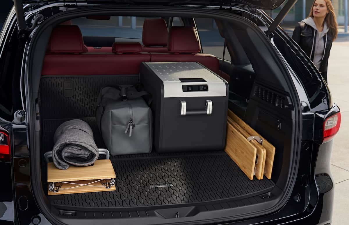 2025 Mazda CX-70 rear cargo with 3rd row down