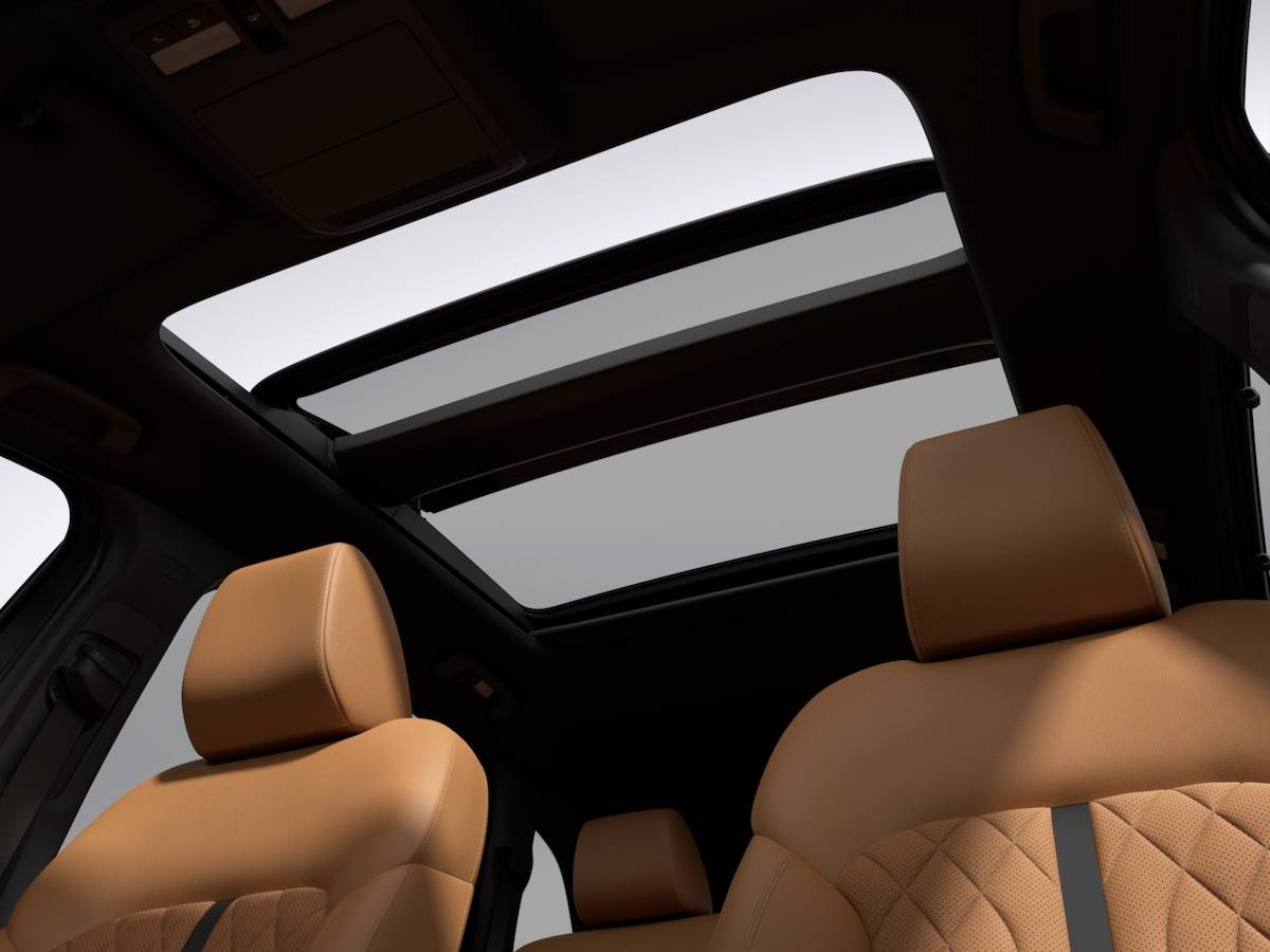 2025 Mazda CX-70 sunroof interior