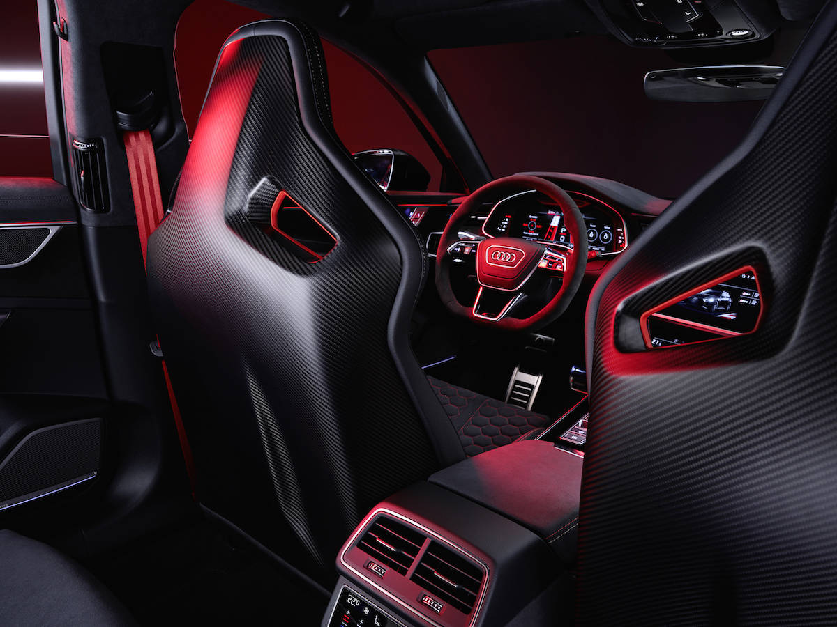 Audi RS 6 Avant GT front interior cabin