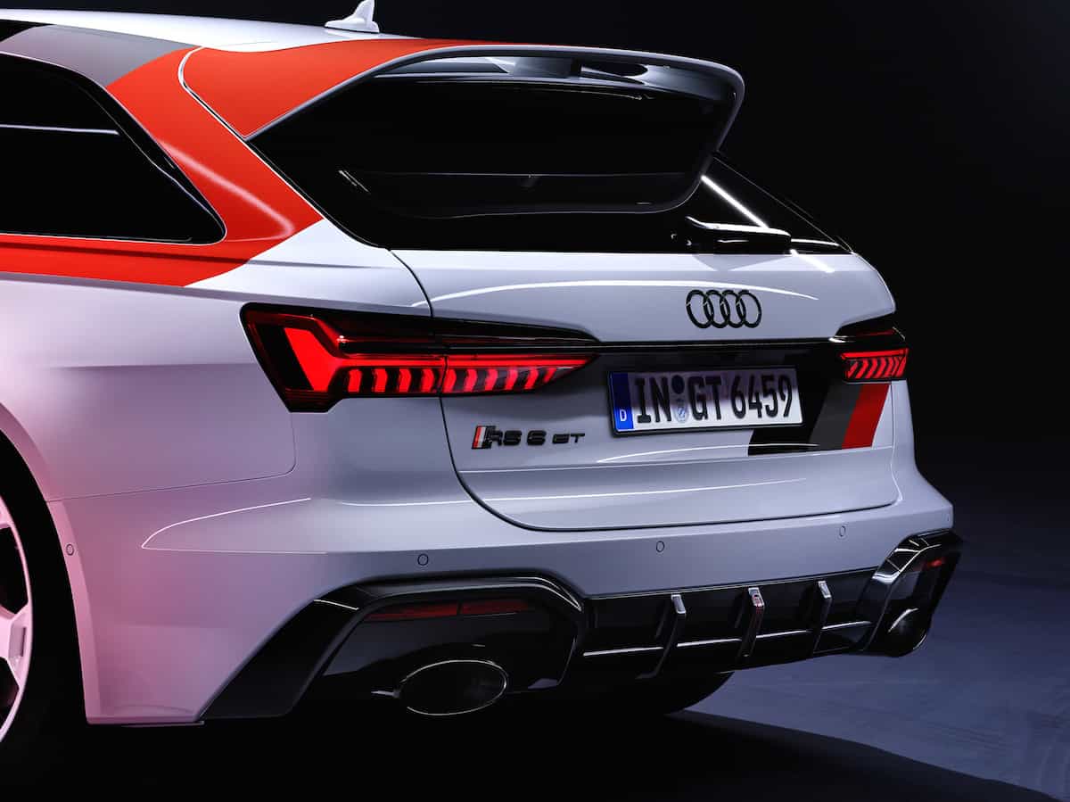 Audi RS 6 Avant GT rear design