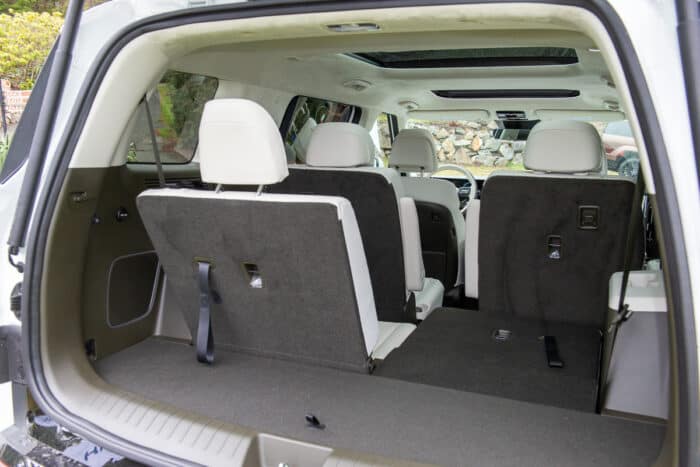 2024 Hyundai Santa Fe Calligraphy trunk space
