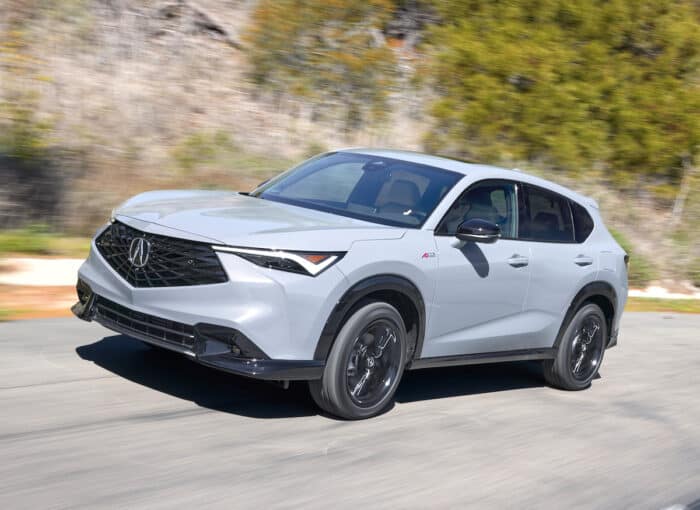 2025 Acura ADX A-Spec with Advance Package Accessorized front driving