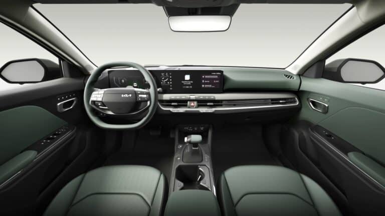 2025 kia k4 compact sedan interior front cabin