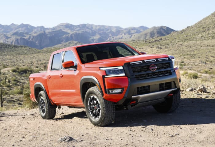 2026 Nissan Frontier PRO-4X front off roading