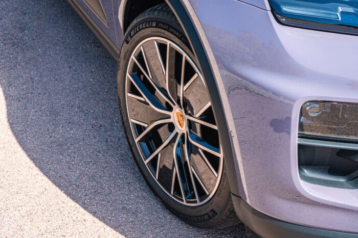 2024 Porsche Macan EV front wheel