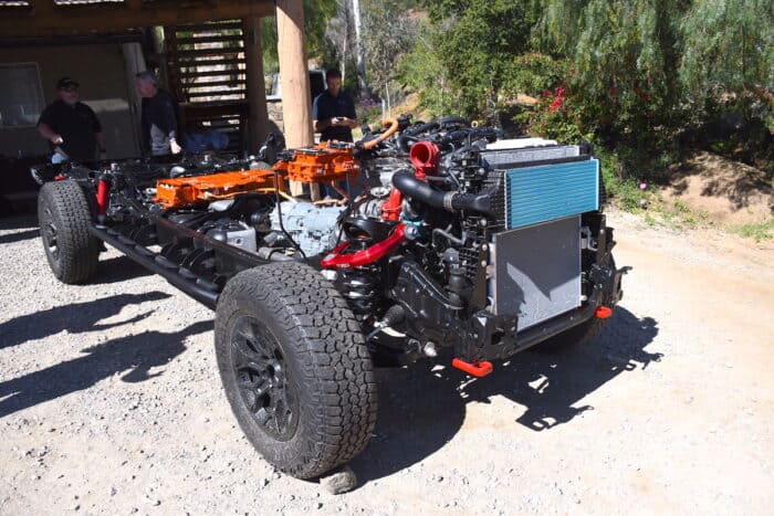 2024 Toyota Tacoma Hybrid i-Force-Max engine exposed