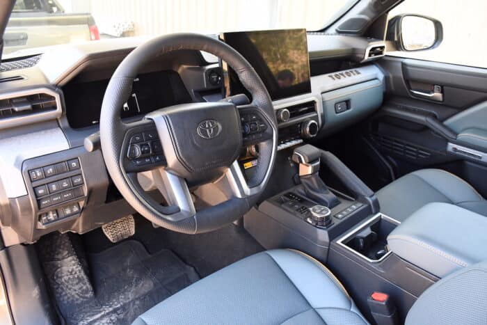 2024 Toyota Tacoma Hybrid i-Force-Max Trailhunter interior front