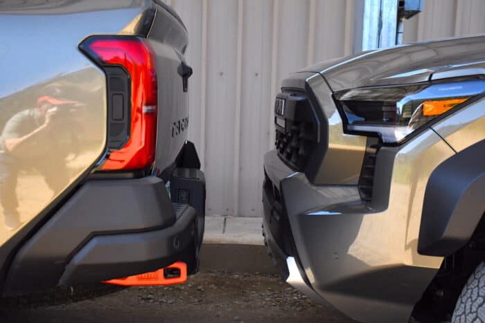 2024 Toyota Tacoma Hybrid i-Force-Max rear and front