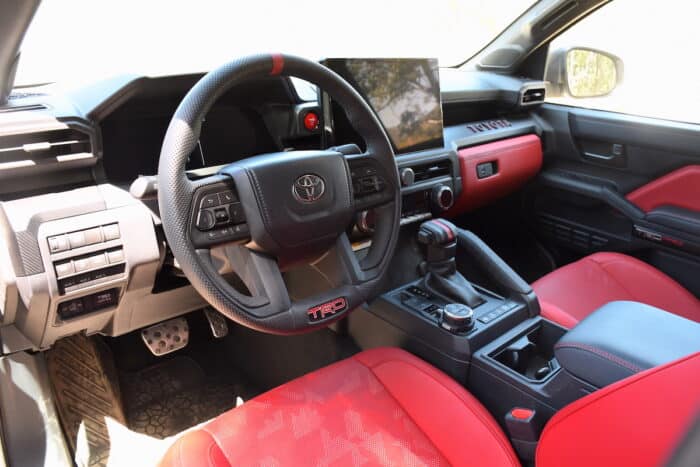 2024 Toyota Tacoma Hybrid i-Force-Max TRD Pro interior front