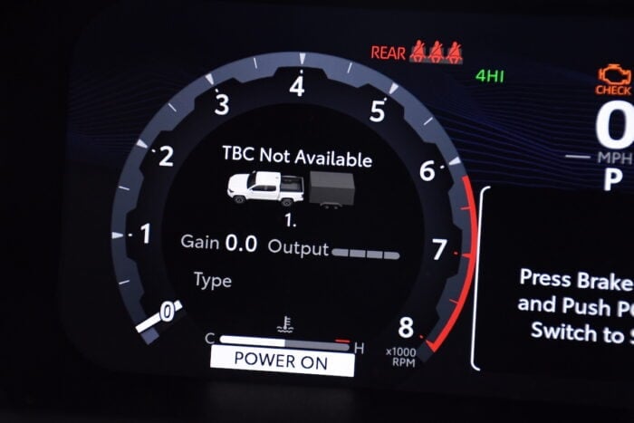 2024 Toyota Tacoma Hybrid i-Force-Max gauge
