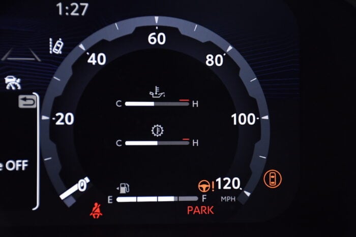 2024 Toyota Tacoma Hybrid i-Force-Max gauge