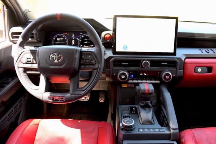 2024 Toyota Tacoma Hybrid i-Force-Max TRD Pro interior front