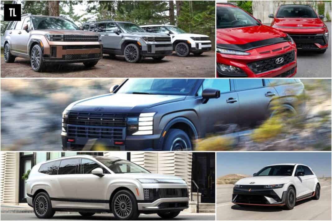 Hyundai SUV Models Up Close Smallest to Biggest