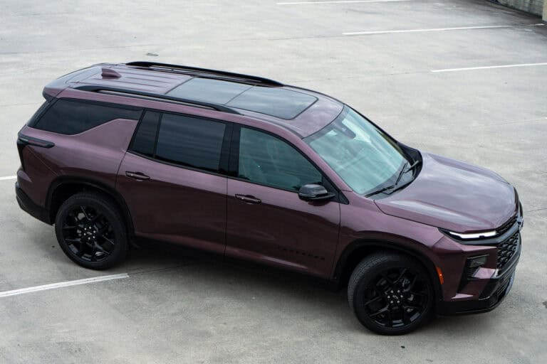 2024 Chevrolet Traverse top view
