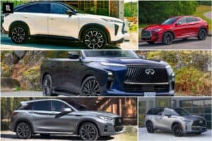 Infiniti SUV Models smallest to biggest