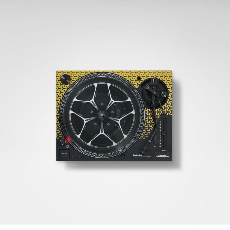 Automobili Lamborghini and Technics Direct Drive Turntable System SL-1200M7B