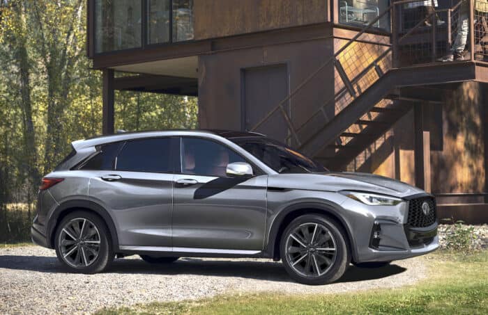infiniti qx50 front