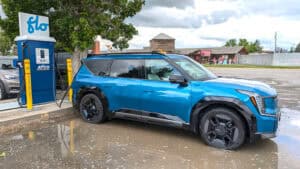 Kia EV9 AWD EV Land with the optional GT-Line package