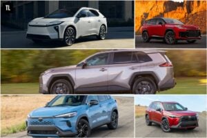 Toyota Small SUV Models Up Close Smallest to Biggest