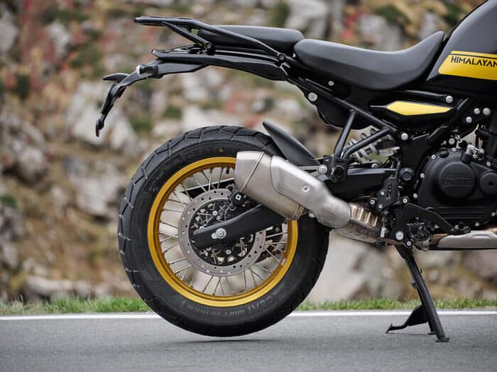 2024 Royal Enfield Himalayan 450 rear tire