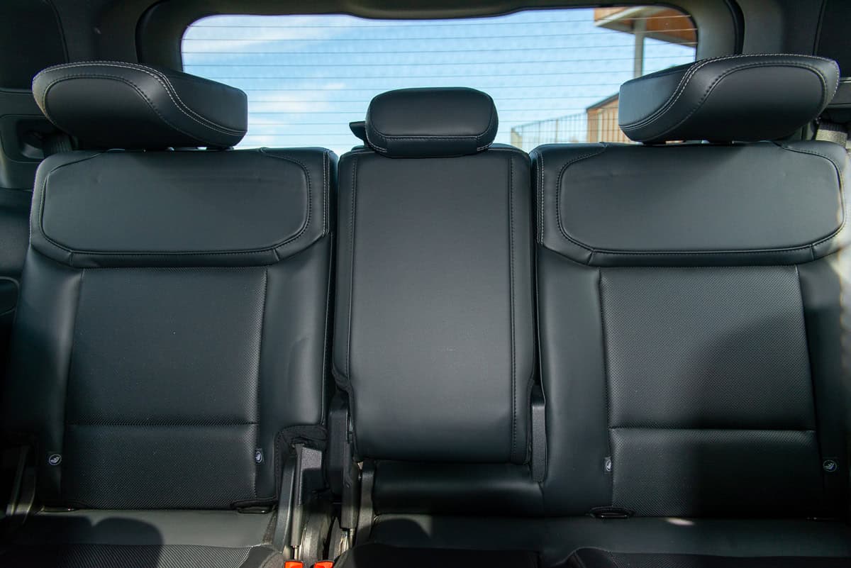 Preproduction 2025 Ford Expedition Platinum interior