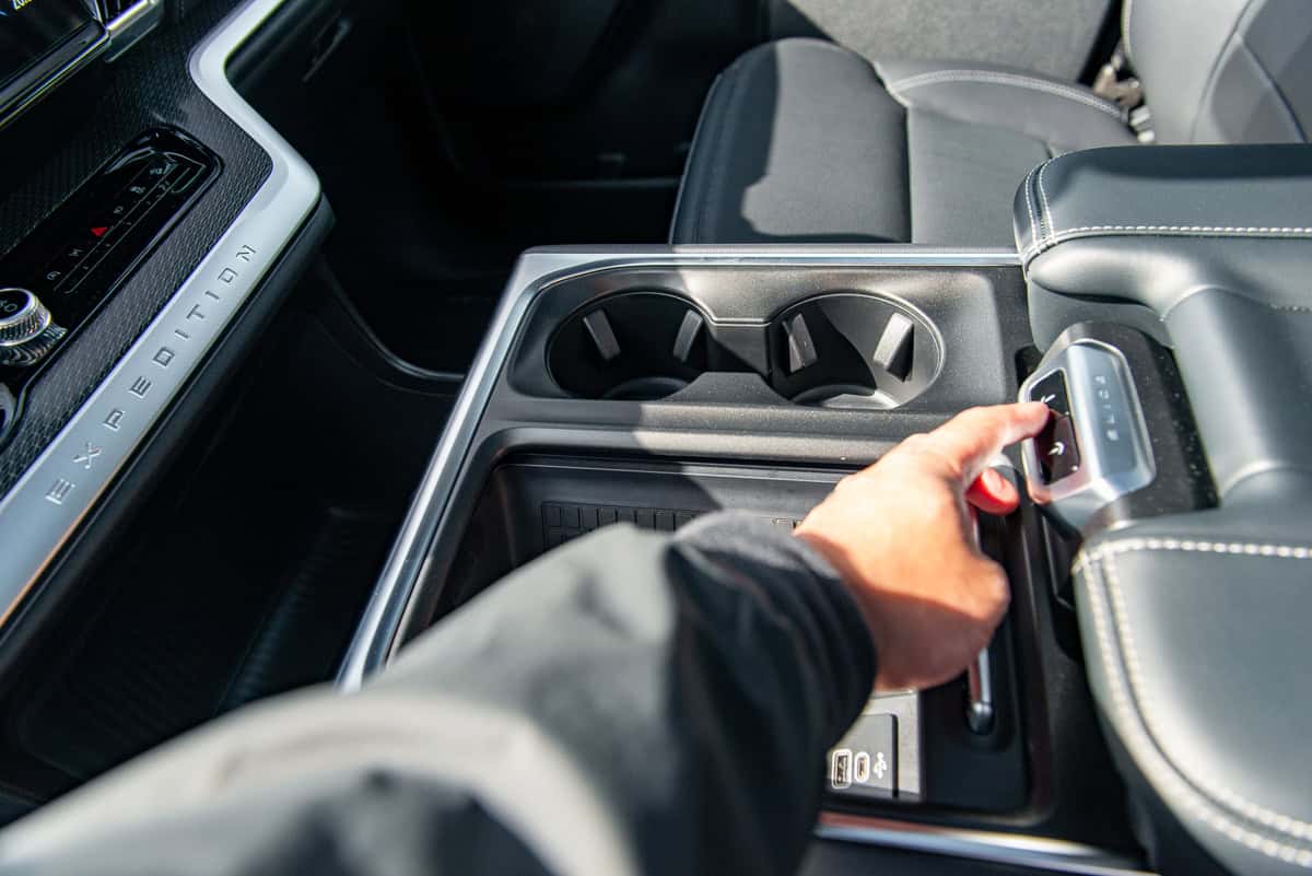 Preproduction 2025 Ford Expedition Platinum interior