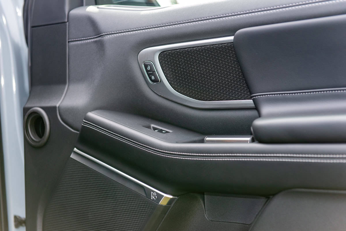 Preproduction 2025 Ford Expedition Platinum interior