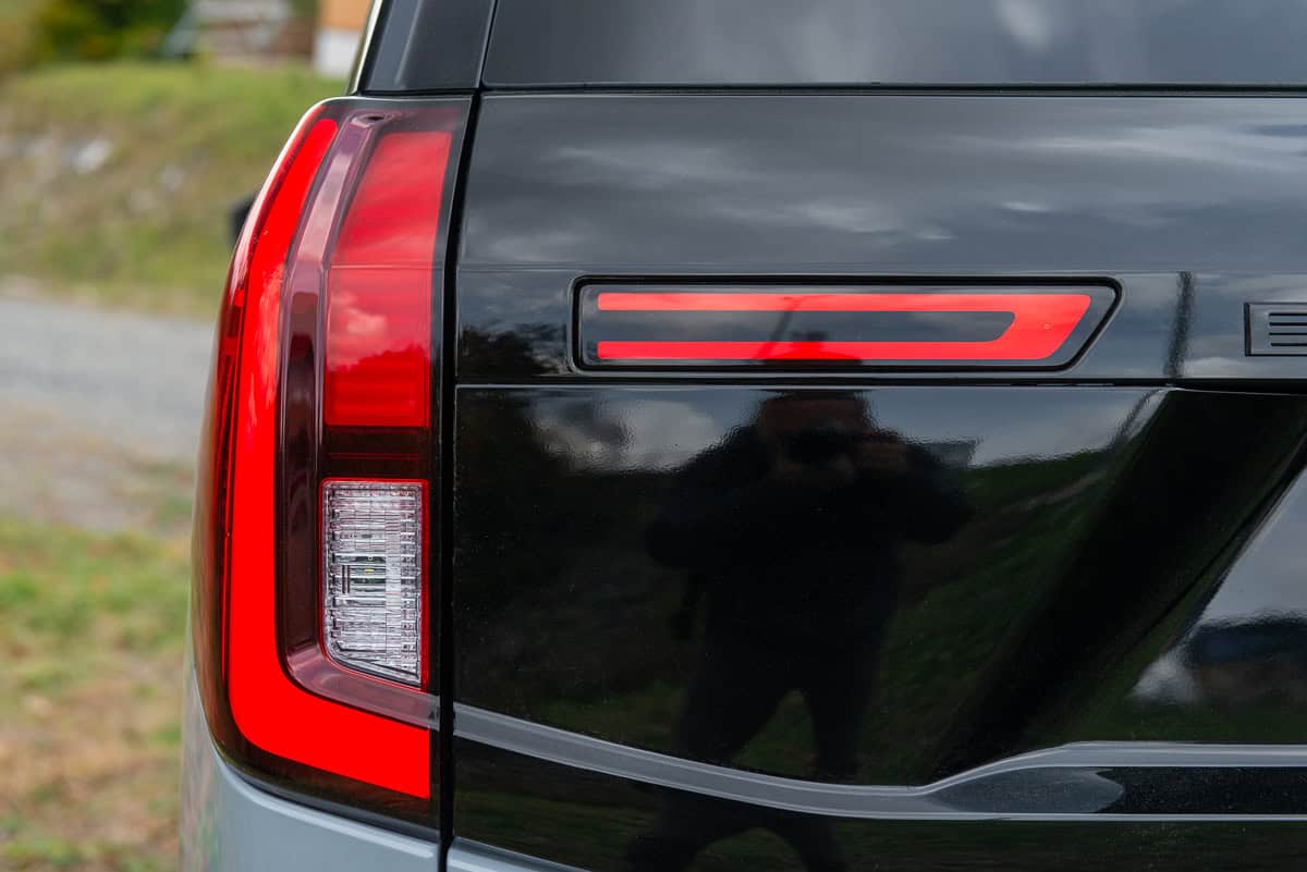 Preproduction 2025 Ford Expedition Platinum taillight