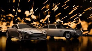 Aston Martin DB12 Goldfinger Edition with original DB5