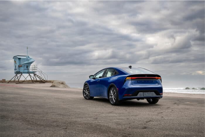 2024 Prius Limited rear shot
