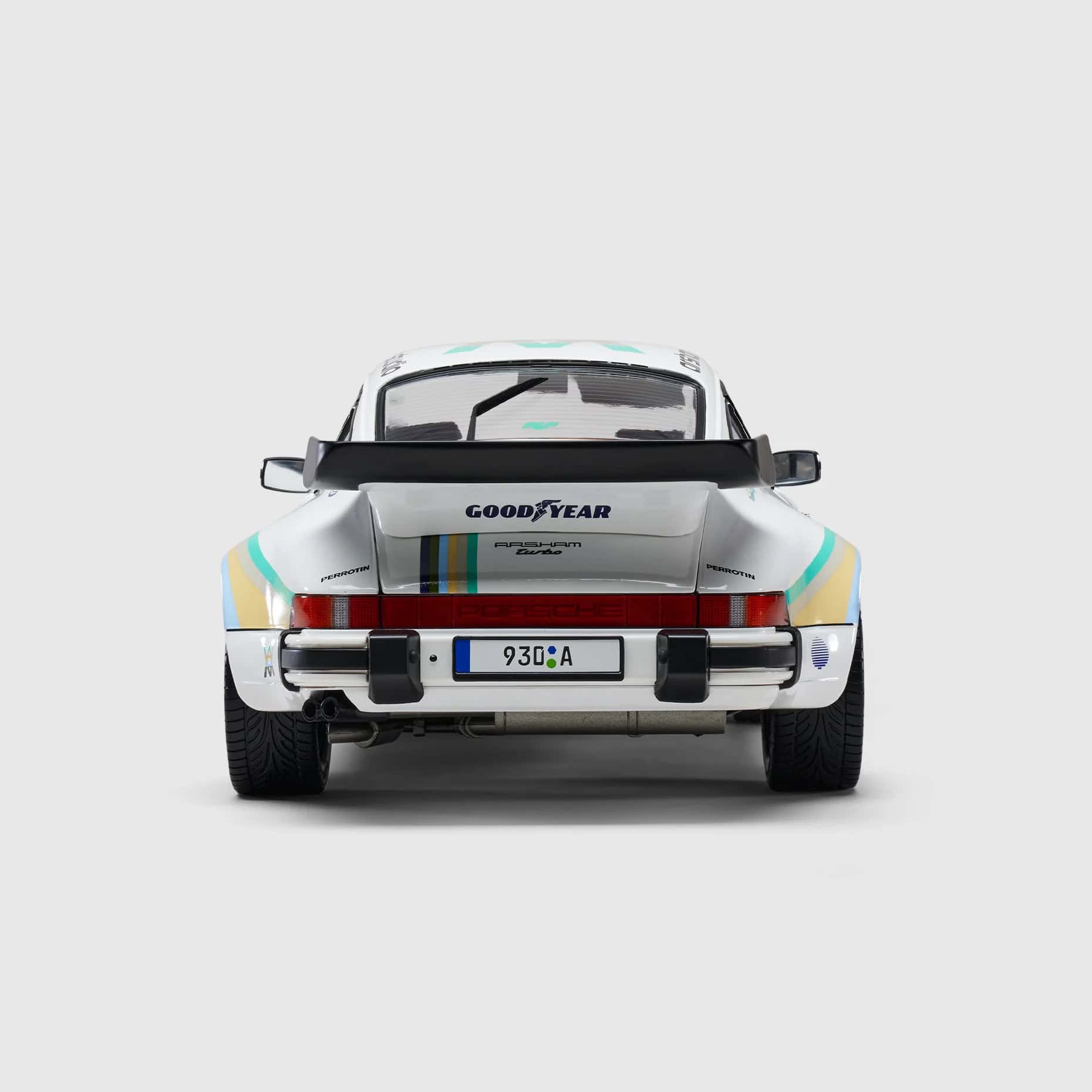 Daniel Arsham Porsche 911 Turbo (930A) rear head on