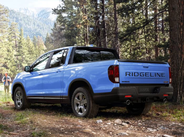 2024 Honda Ridgeline TrailSport rear view