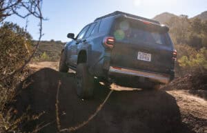 2025 Toyota 4Runner Trailhunter rear off roading