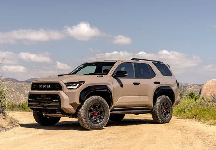 Durable Toyota SUV designed for off-road adventures and outdoor exploration.