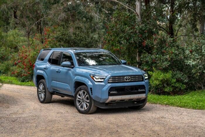 2025 Toyota 4Runner Limited blue front view