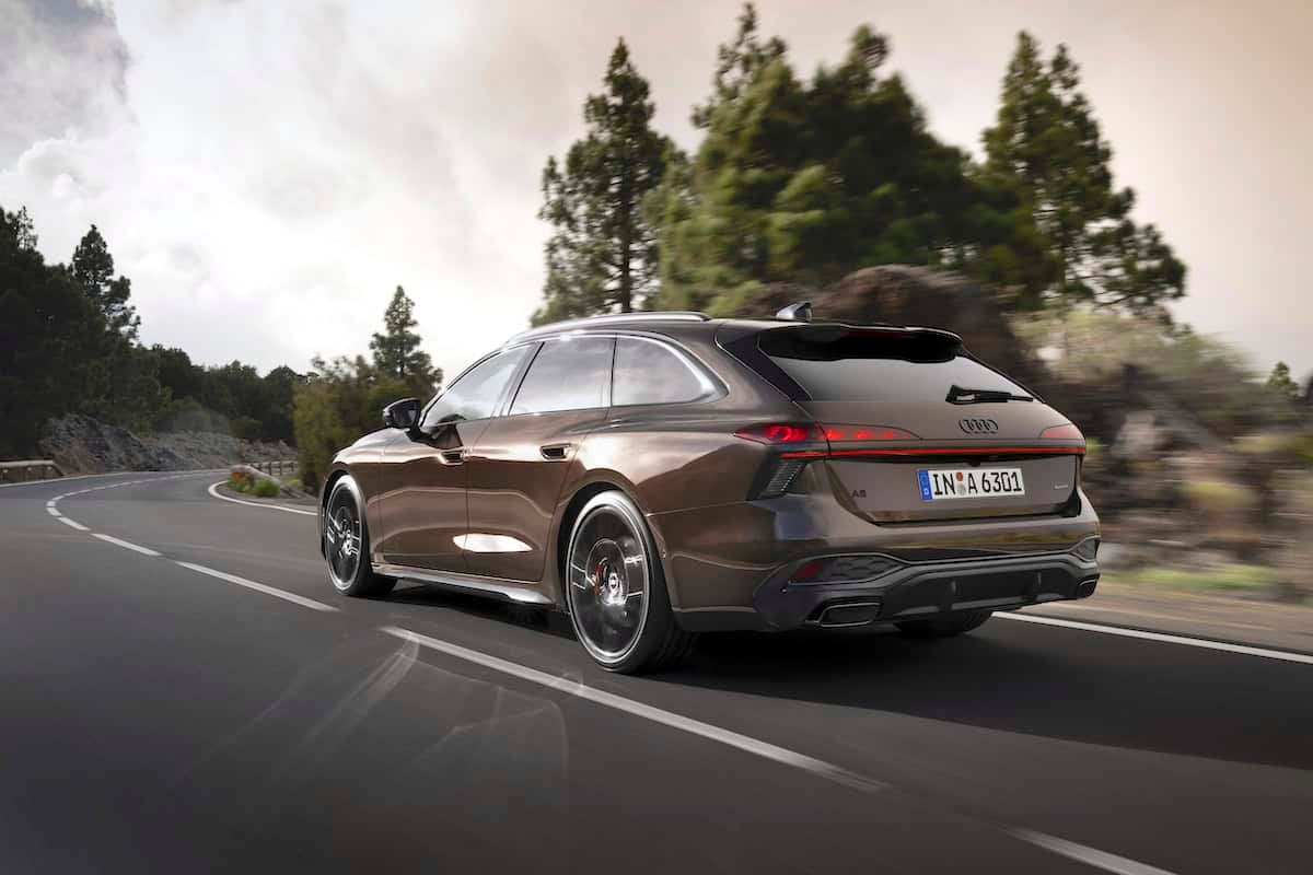 2025 Audi A6 Avant rear driving