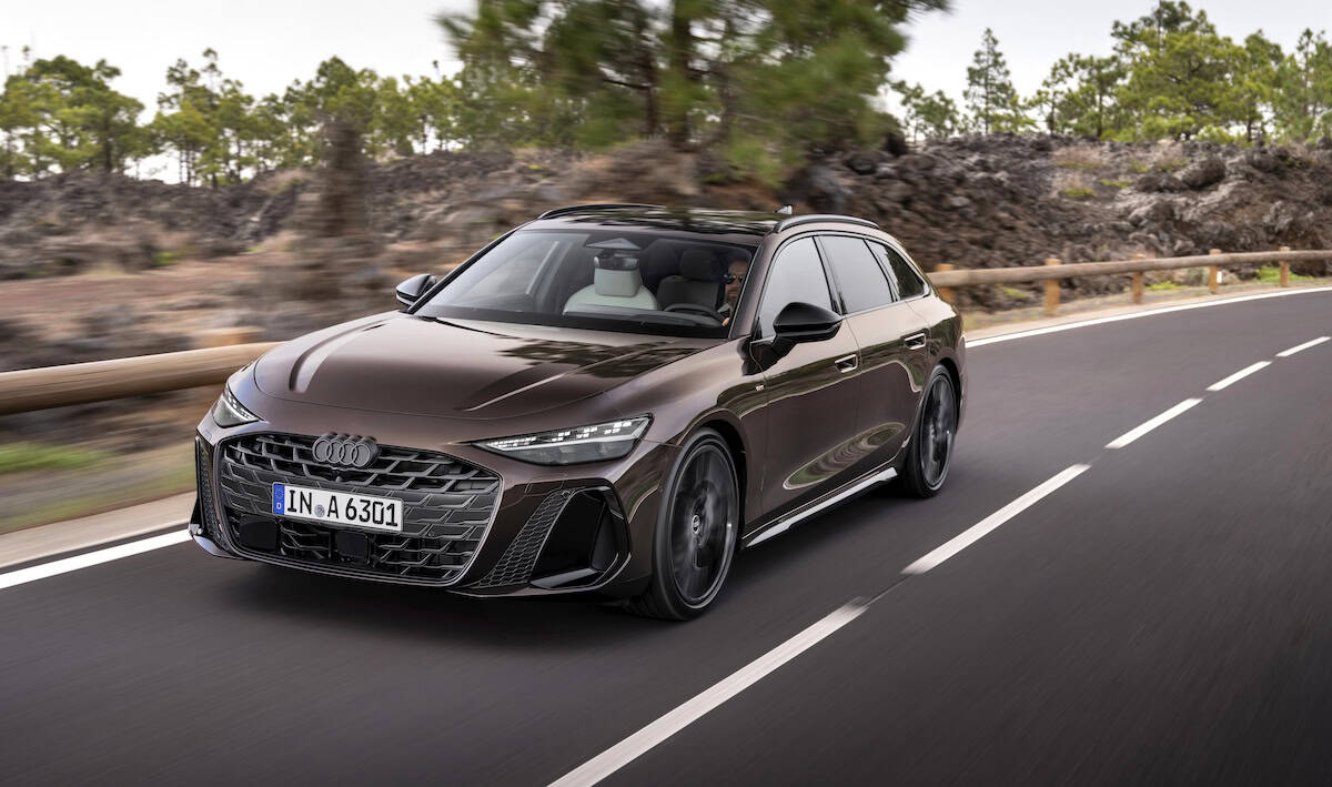 2025 Audi A6 Avant front driving