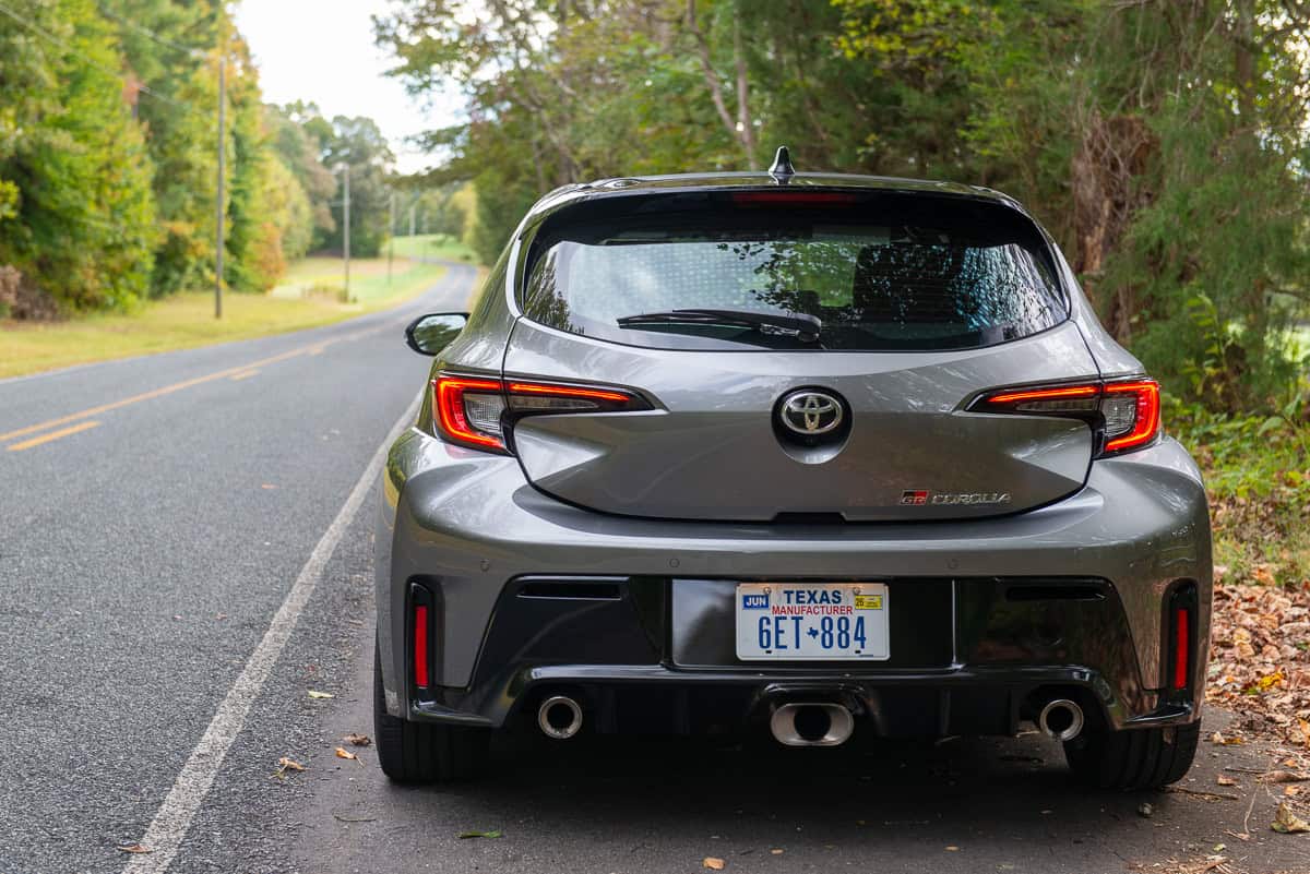 2025 Toyota GR Corolla back