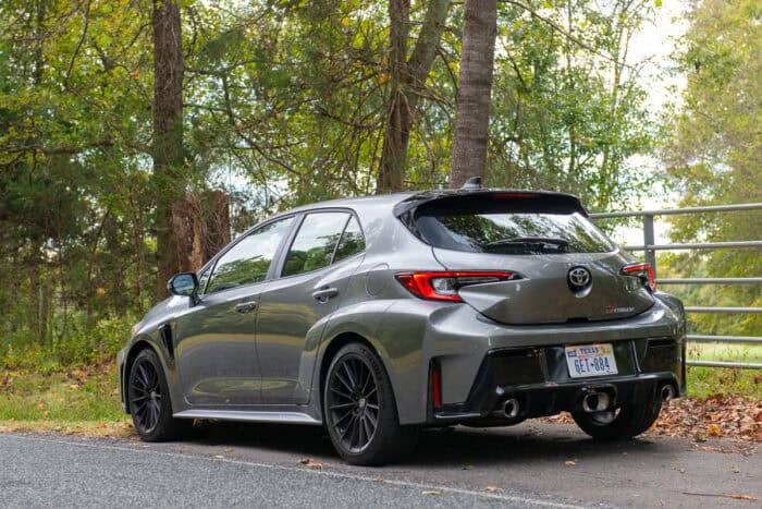 2025 Toyota GR Corolla back