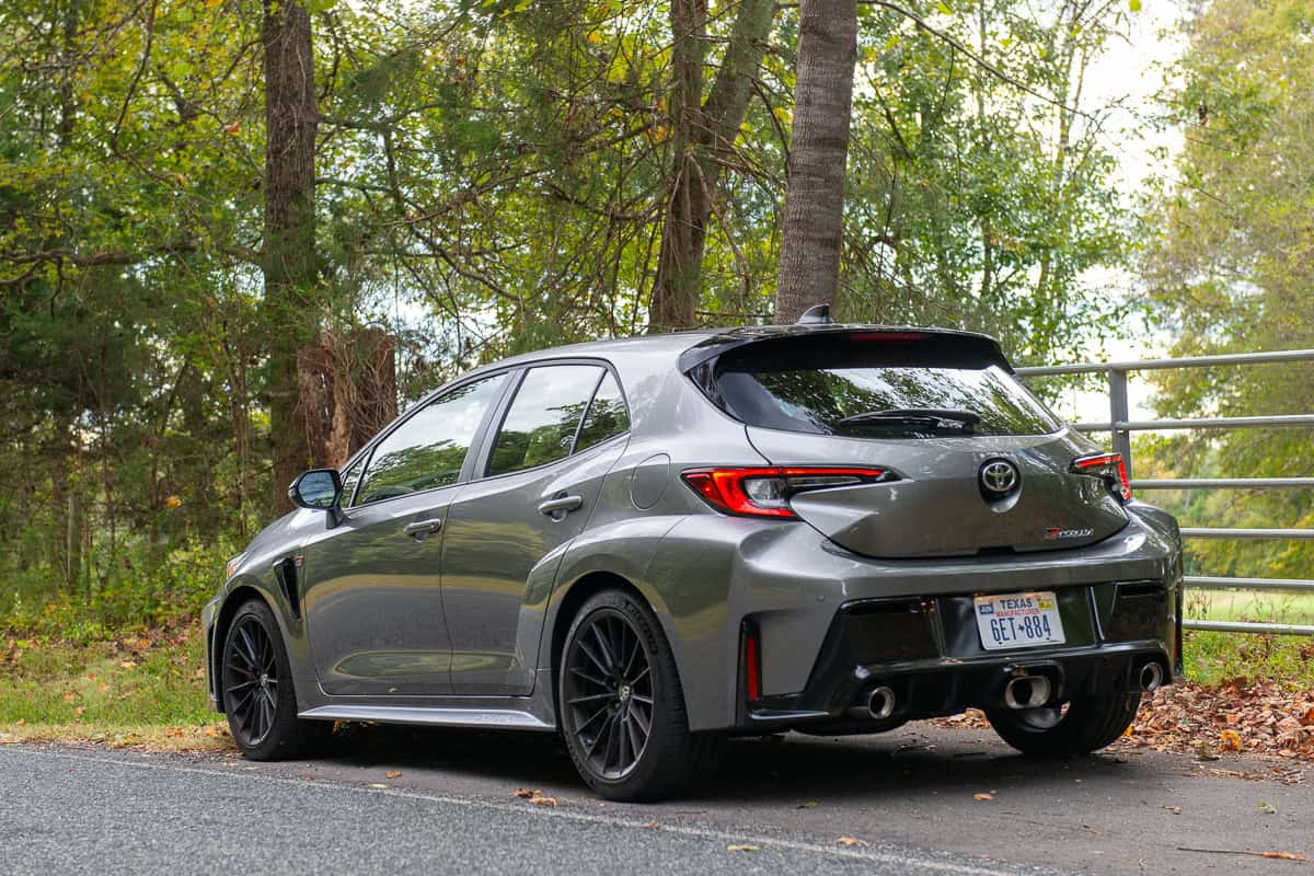 2025 Toyota GR Corolla back