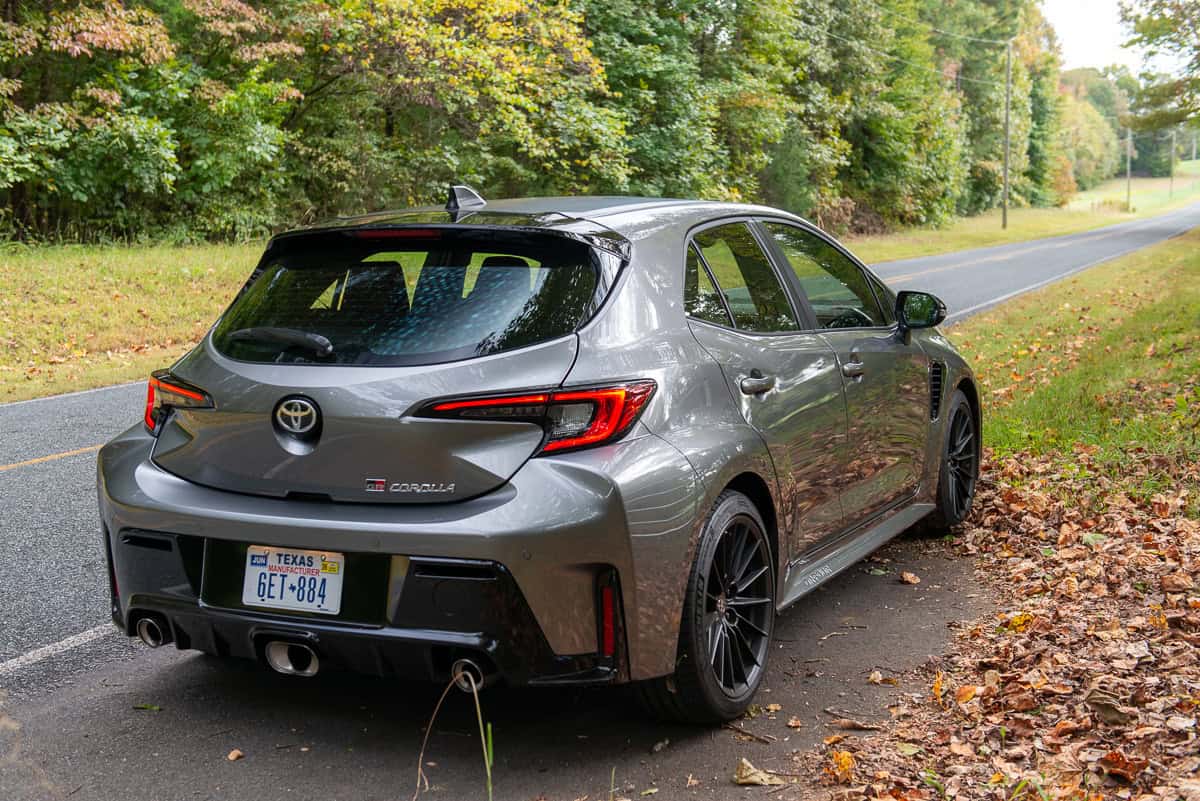 2025 Toyota GR Corolla back