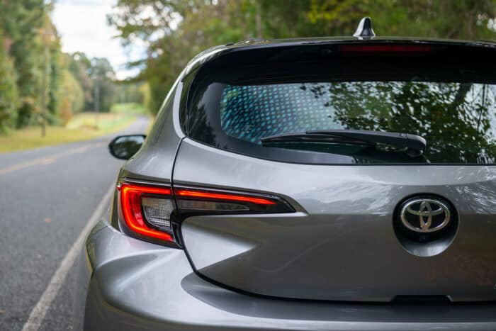 2025 Toyota GR Corolla taillight