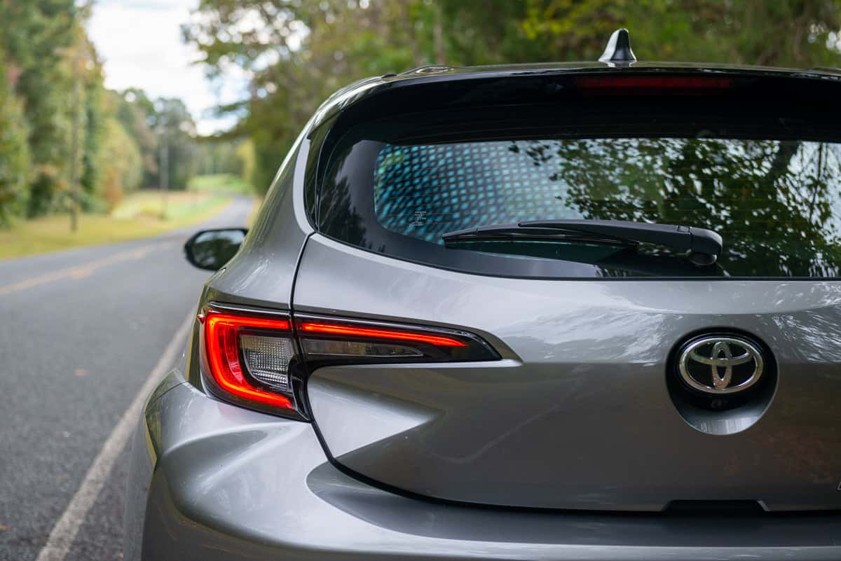 2025 Toyota GR Corolla taillight