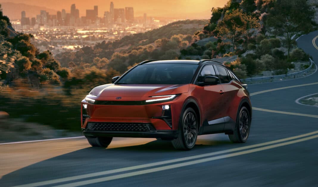 2026 Toyota C-HR front driving