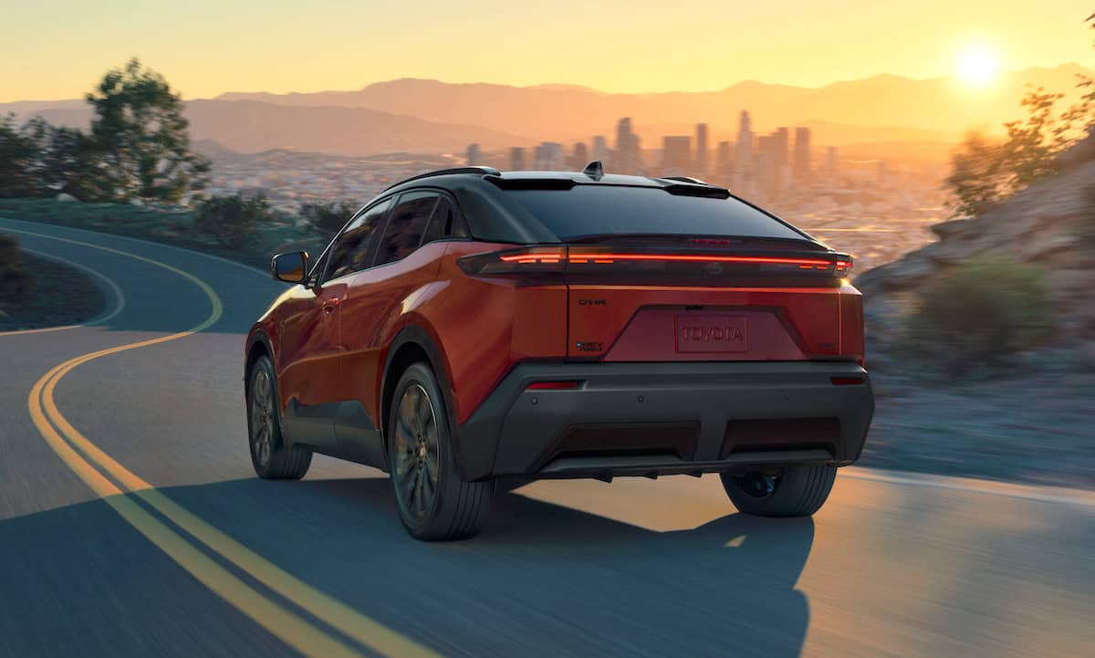 2026 Toyota C-HR rear driving